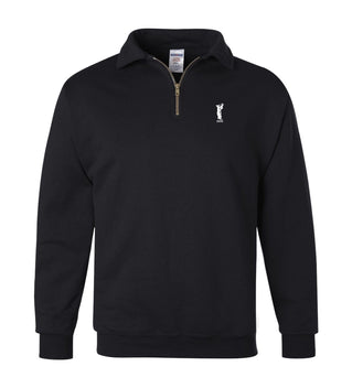 Little Bear Black Quarter Zip