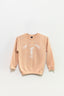 Youth Little Bear Crewneck Peach