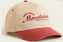 ADK Mountains Two Tone Red Hat