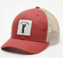 Little Bear Trucker Red Hat