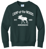 YOUTH Moose Green Crew