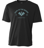 Pickleball Black Athletic Tee