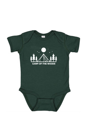 Infant Tentel Green Onesie