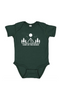 Infant Tentel Green Onesie