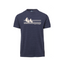 Sail Waves Navy Tee