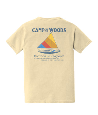 Sailboat Cream Tee